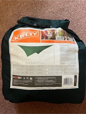 Kelty Noah's Tarp 12 Shade Shelter - Dark Green